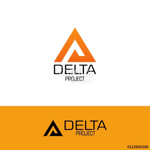 500x500 Delta Project Logo Stock Image And Royalty Free Vector