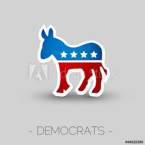 500x500 The Symbol Of The Democratic Party Of The Usa