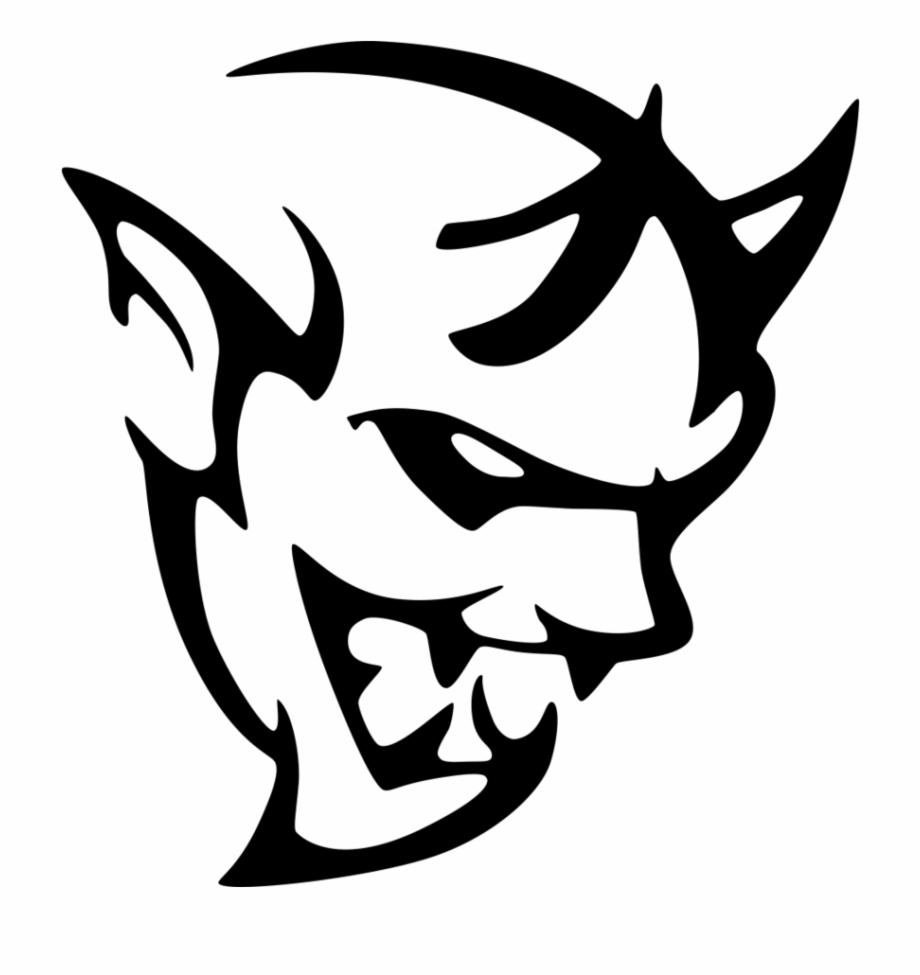 920x975 Dodge Demon Logo Custom Shapevector