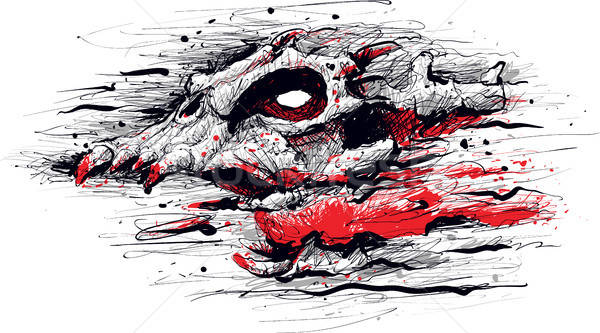 600x333 Horror Demon Vector Illustration Brett Lamb