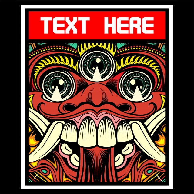 640x640 Lucifer Evil Satanic Demon Vector Hand Drawing Shirt Designs Biker