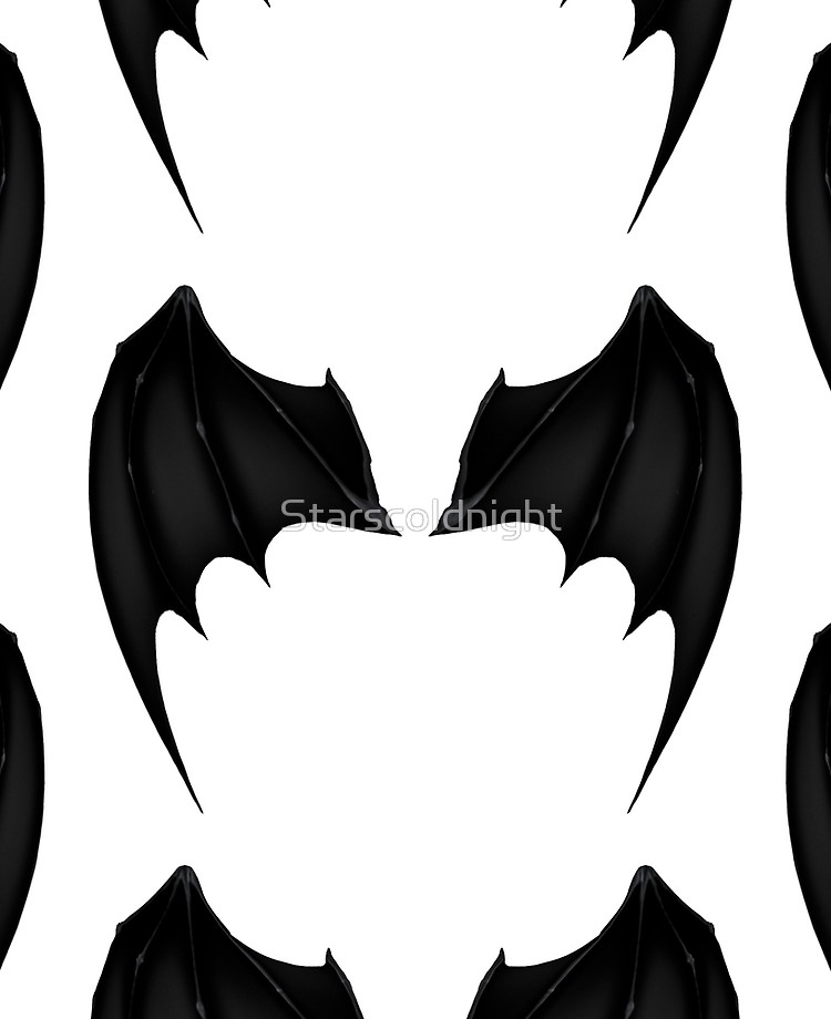Black Demon Wings Vector Ipad Case Skin 750x920 Black Demon Wings Vector Ipad Case Skin