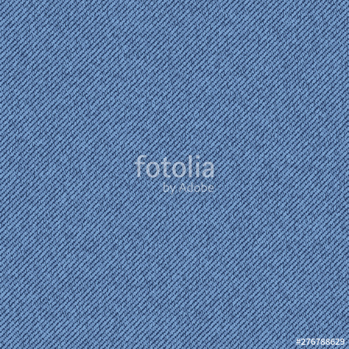 500x500 Blue Denim Texture Vector Seamless Pattern Stock Image