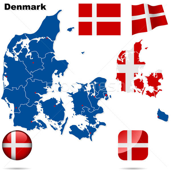 600x600 Denmark Vector Set Vector Illustration Tuulijumala