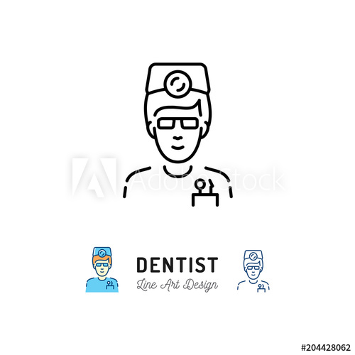 500x500 Dentist Icon, Dental Surgeon, Doctor, Therapist Logo Dental Care