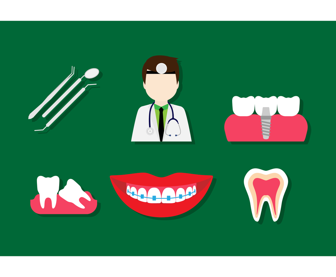 1136x936 Flat Dentist Icon Vectors Vector Art Graphics