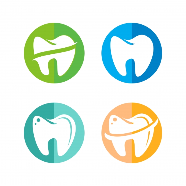 640x640 Creative Dental Logo Vector Template For Free Download