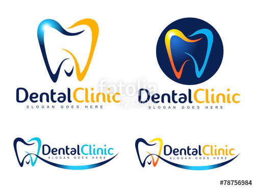 500x369 Dental Logo Design Dentist Logo Stock Image And Royalty Free