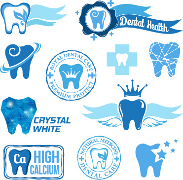 371x365 Dental Logo Design Free Vector Download