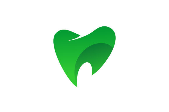 580x386 Abstract Dental Vector Logo Graphic