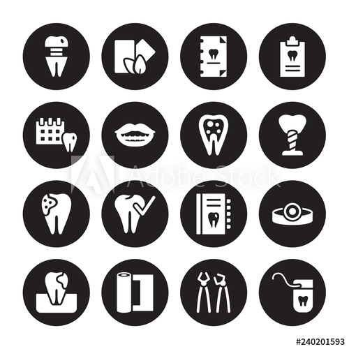 Dentist Tools Vector