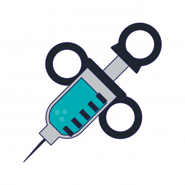 626x626 Dental Syringe Symbol Vector Premium Download