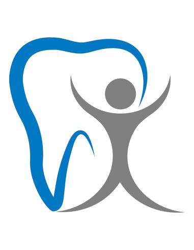 381x490 Logo For A Dental Clinic Vector Illustration