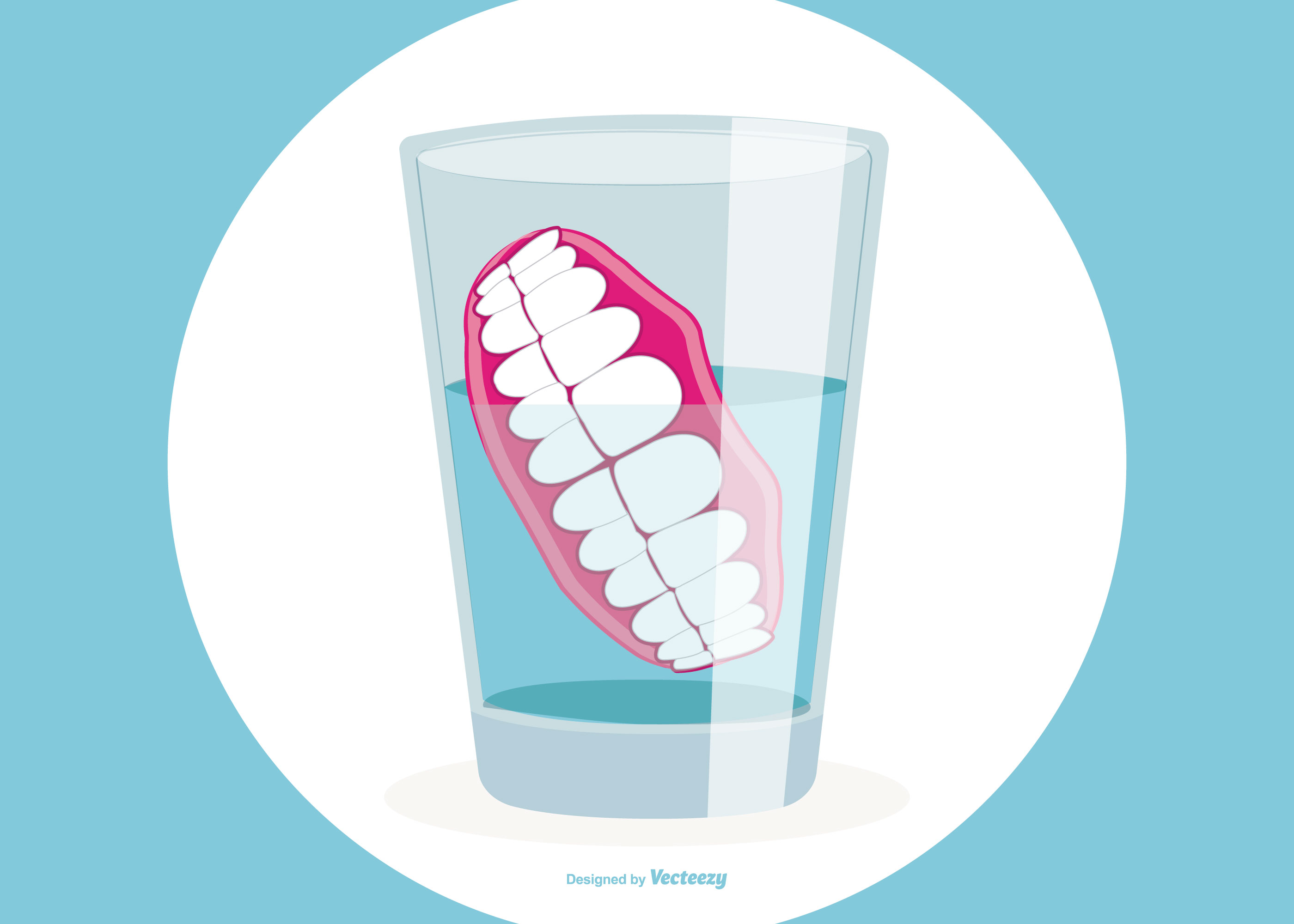 2800x2000 Denture Free Vector Art