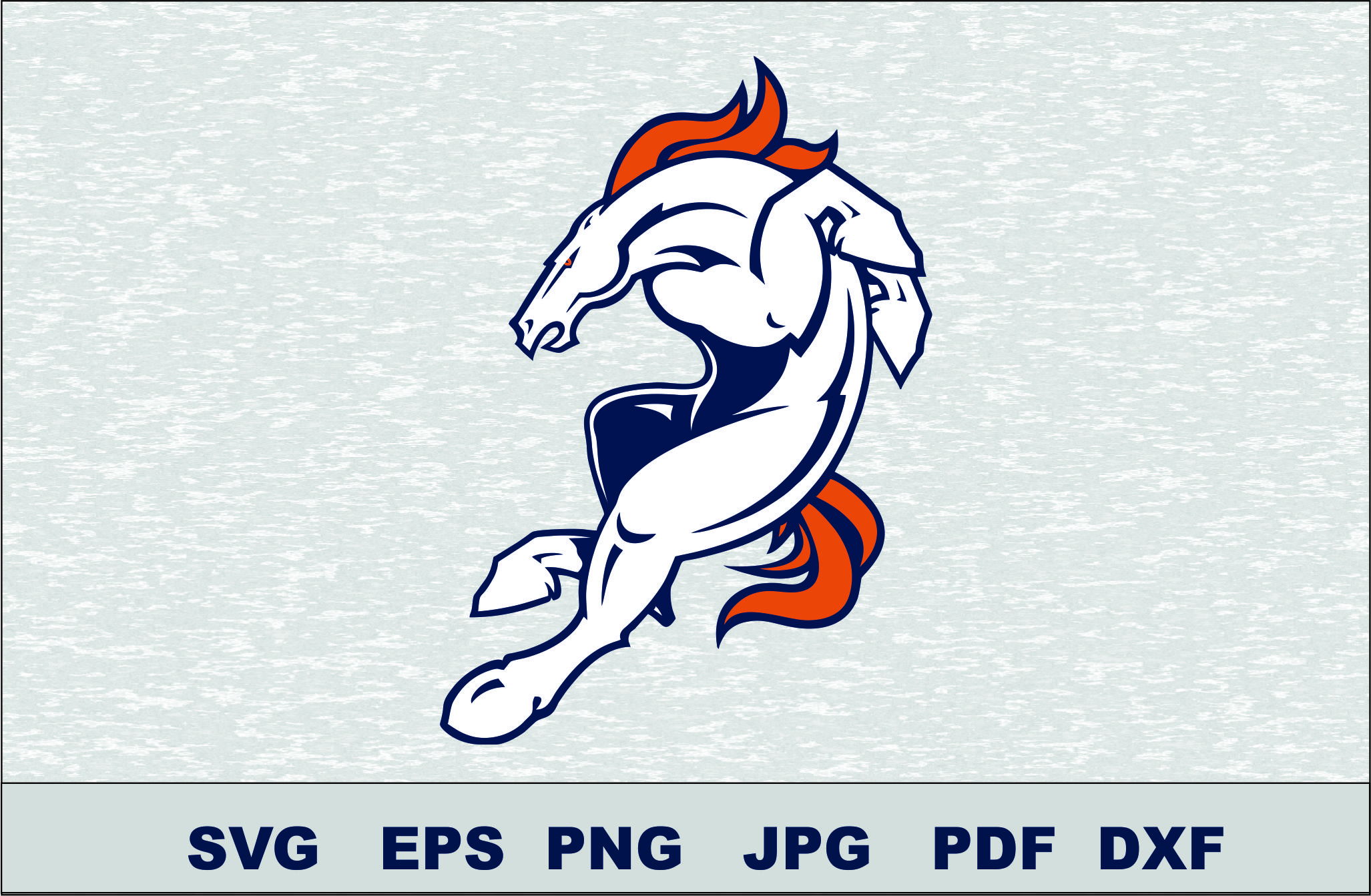 Denver Broncos Logo Vector At Vectorified.com | Collection Of Denver ...