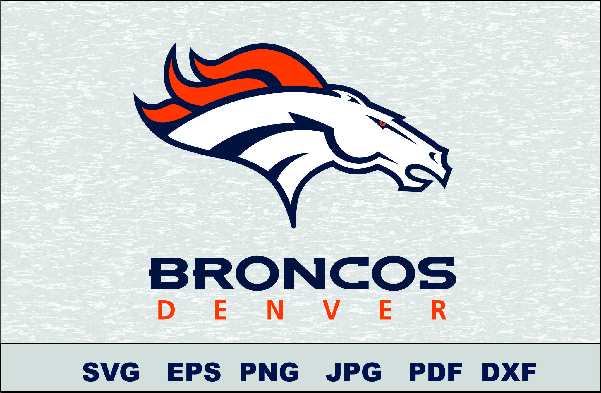 2054x1343 Denver Broncos Dxf Logo Silhouette Studio Transfer Iron