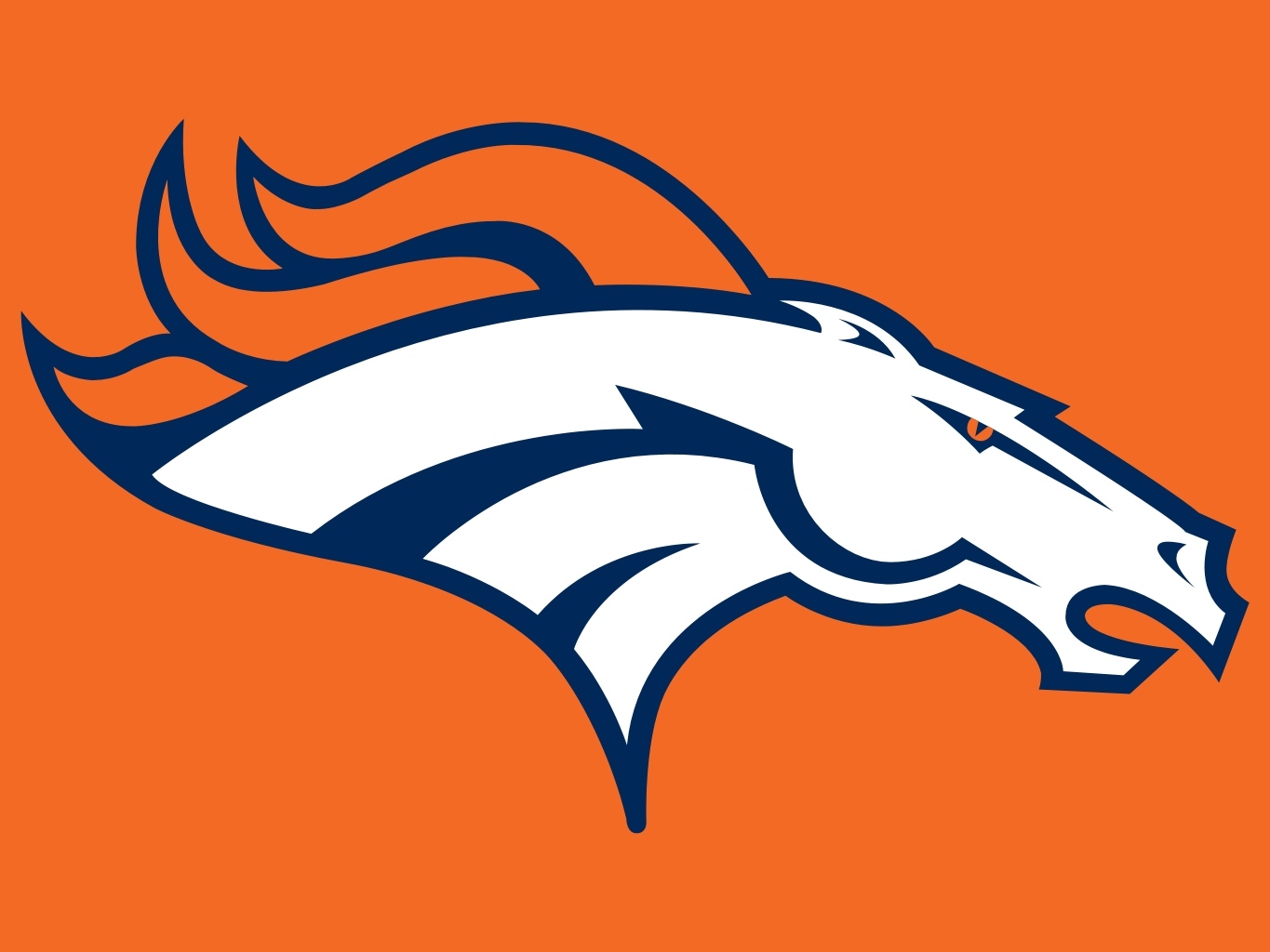 1365x1024 Old Broncos Logo Vector This Is Broncos Logo Pictureicon
