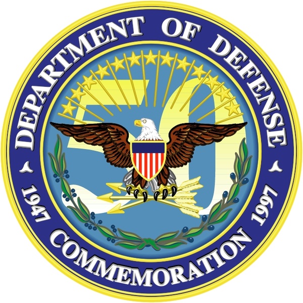 600x599 Department Of Defense Free Vector In Encapsulated Postscript