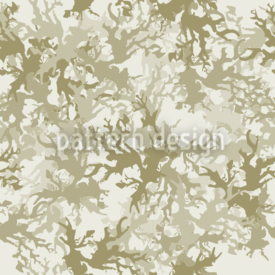 400x400 Desert Camouflage Vector Ornament