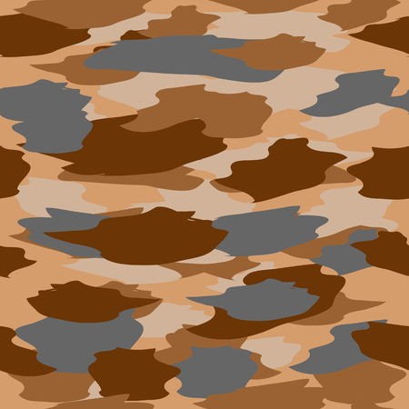 450x450 Desert Camouflage Seamless Pattern Vector Illustration Royalty