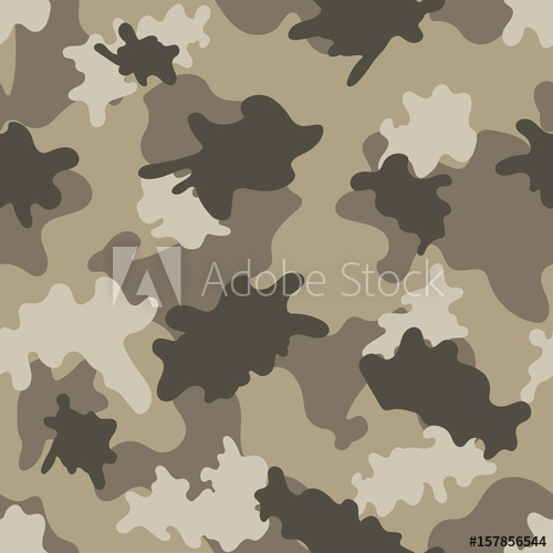 500x500 Desert Camouflage Seamless Vector