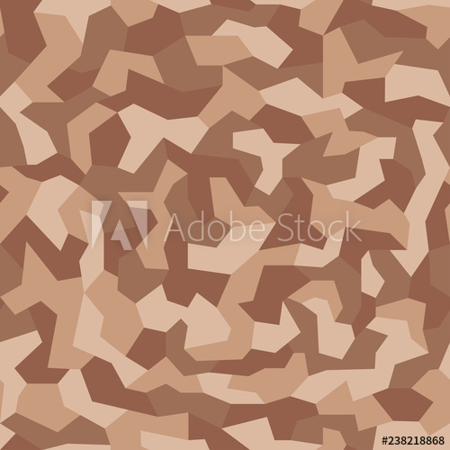 500x500 Geometric Camouflage Vector Military Camo Seamless Pattern New