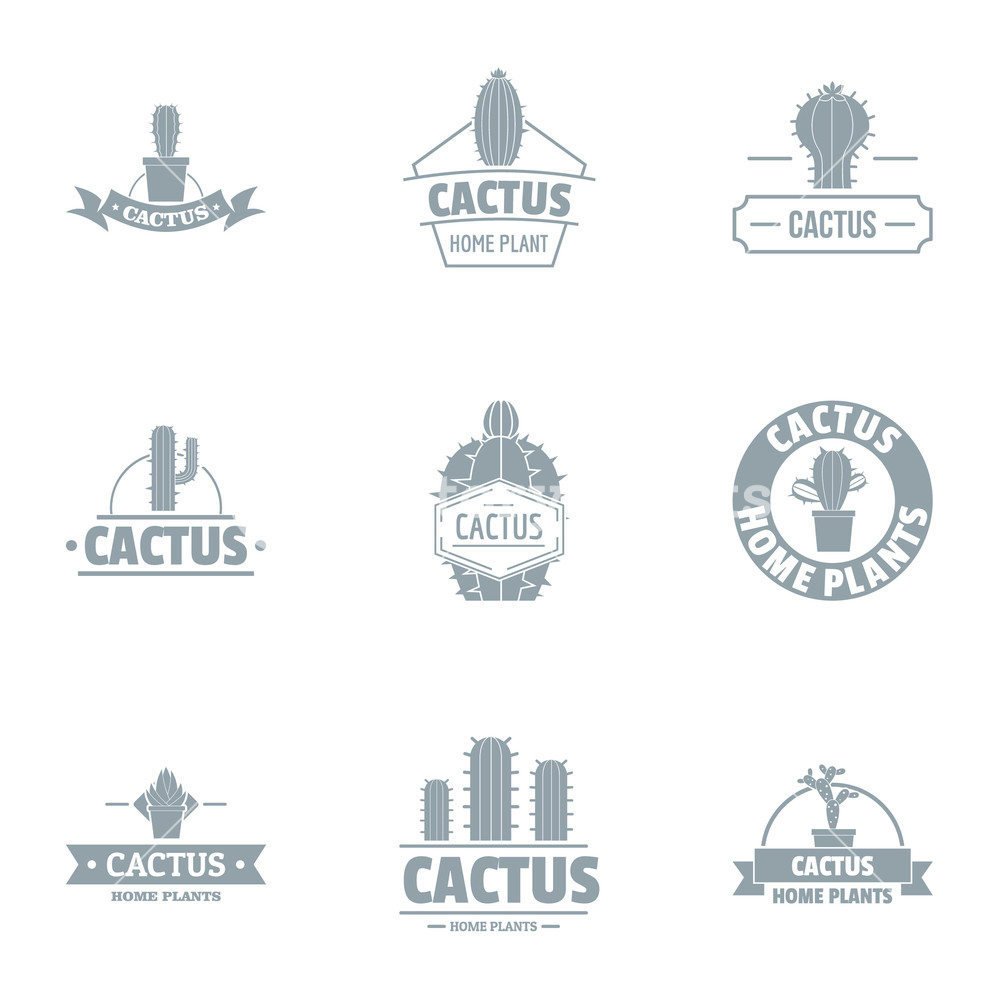 Desert Flower Logo Set Simple Set Of Desert Flower Vector Logo 1000x1000 Desert Flower Logo Set Simple Set Of Desert Flower Vector Logo