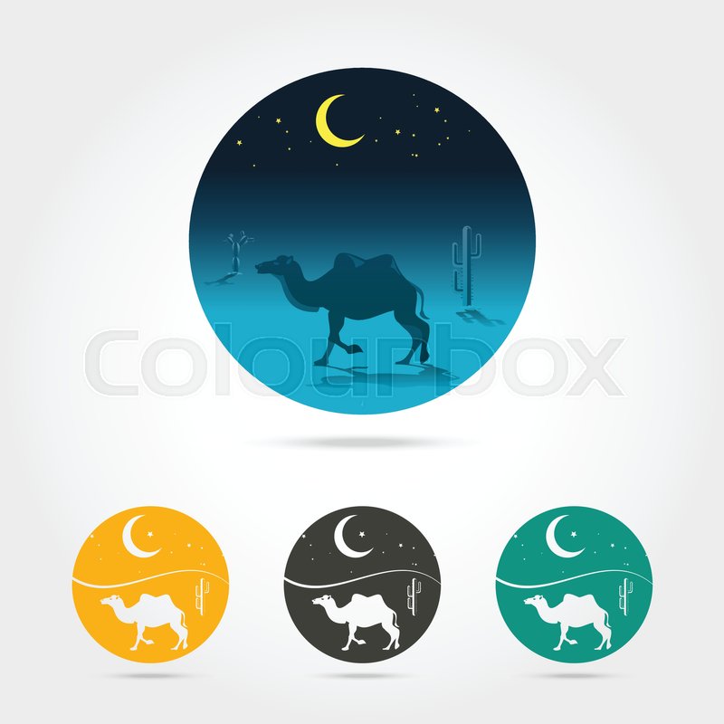 Isolated Abstract Desert Logo Stock Vector Colourbox 800x800 Isolated Abstract Desert Logo Stock Vector Colourbox