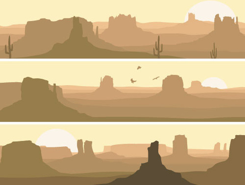 Banner Desert Free Vector Download 487x368 Banner Desert Free Vector Download