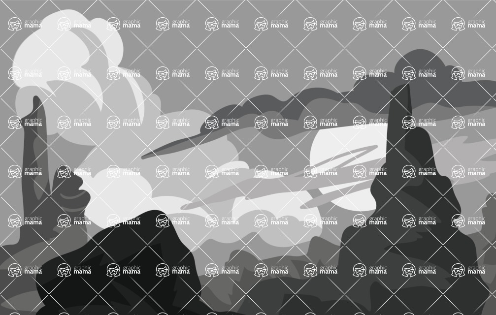 Vector Silhouettes Mega Bundle Graphicmama Desert Landscape 1007x640 Vector Silhouettes Mega Bundle Graphicmama Desert Landscape