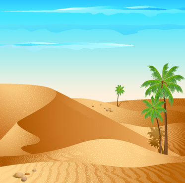 Desert Free Vector Download 373x368 Desert Free Vector Download