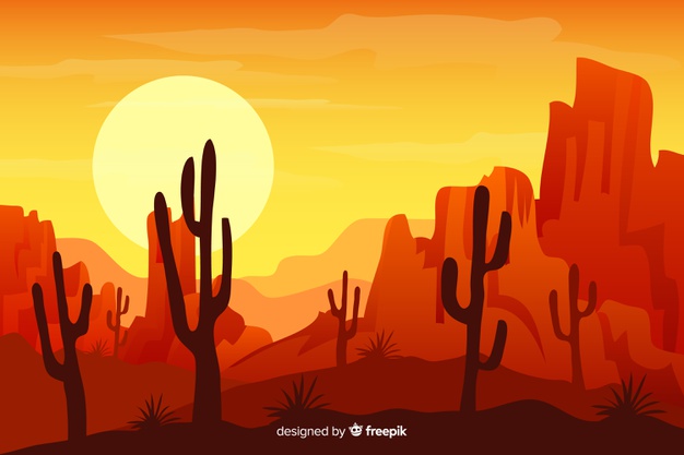 Natural Background With Desert Landscape Vector Free Download 626x417 Natural Background With Desert Landscape Vector Free Download
