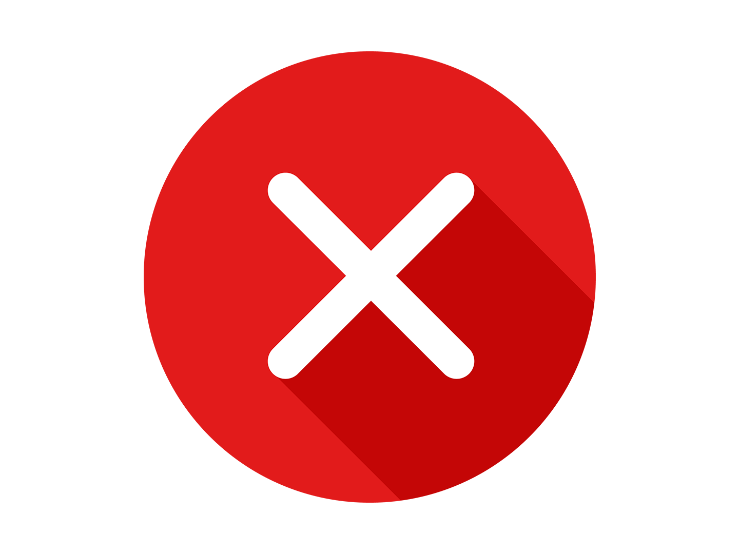 X Delete Round Flat Icon Free Download 1440x1080 X Delete Round Flat Icon Free Download