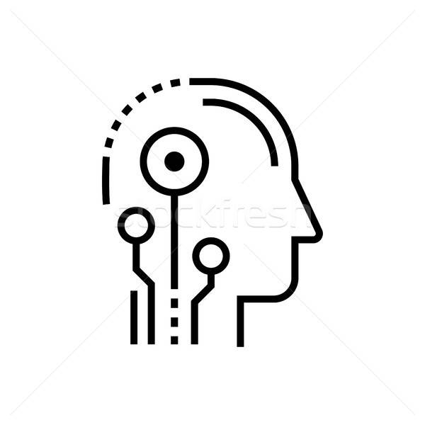 Artificial Intelligence Head 600x600 Artificial Intelligence Head