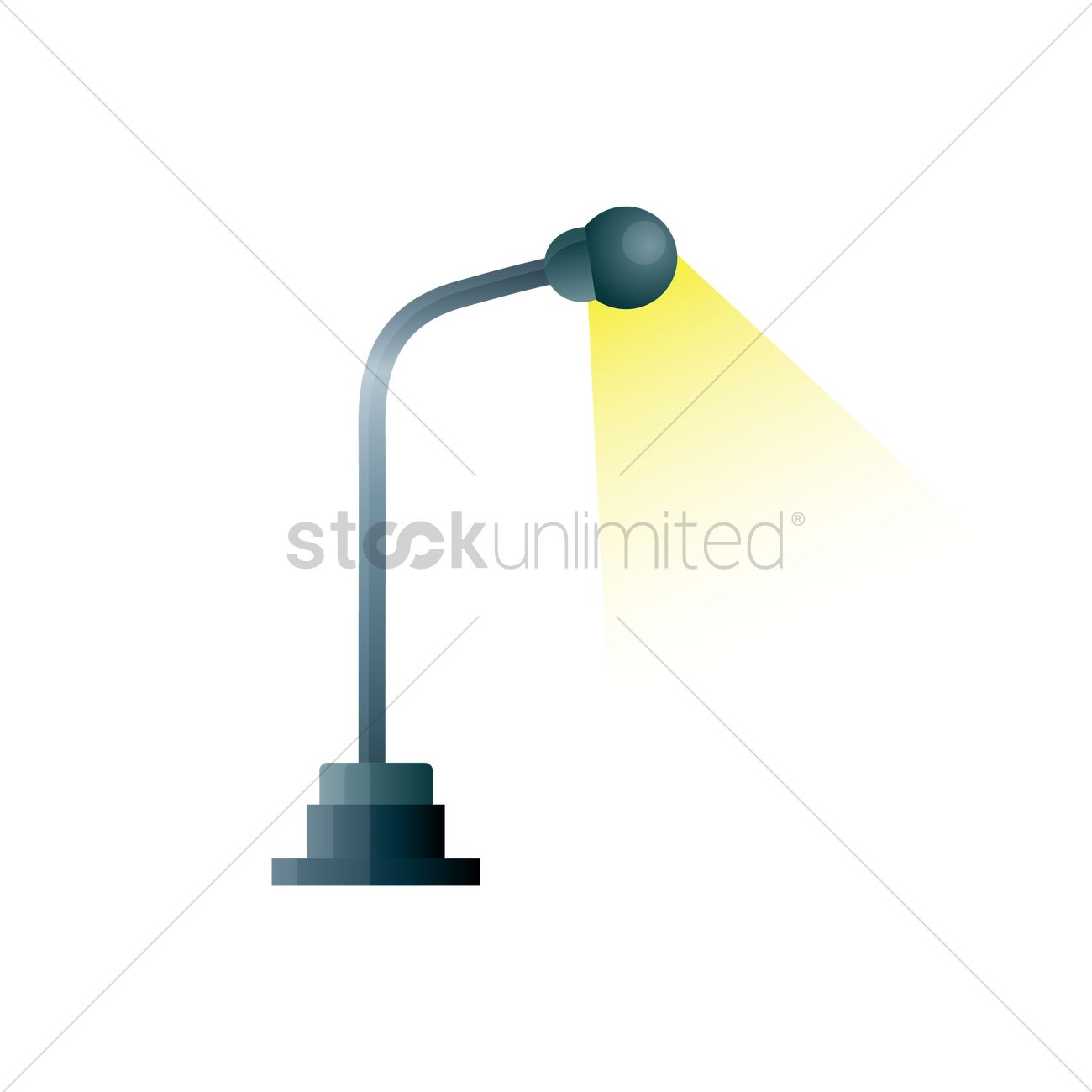 1300x1300 Desk Lamp Vector Image