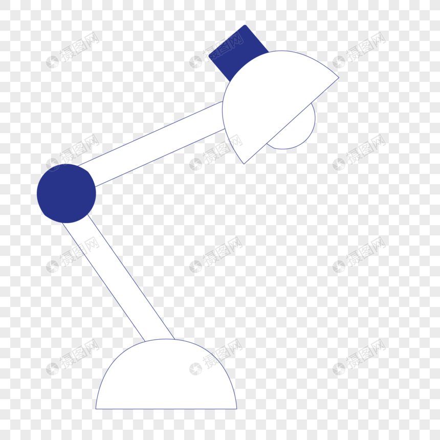 860x860 Hand Painted Desk Lamp Vector Png Image Picture Free Download