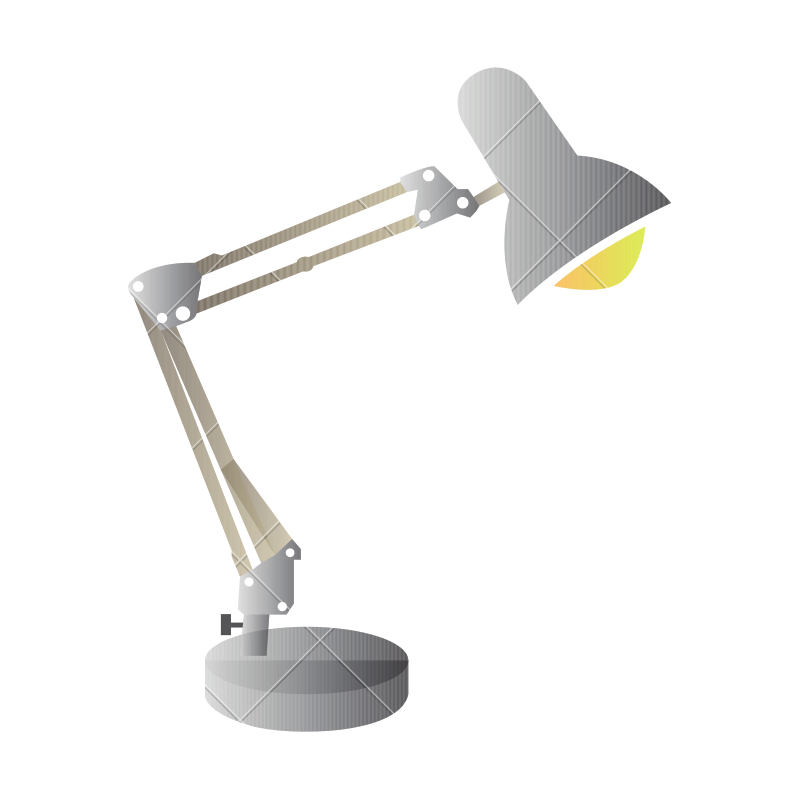 800x800 Desk Lamp Vector