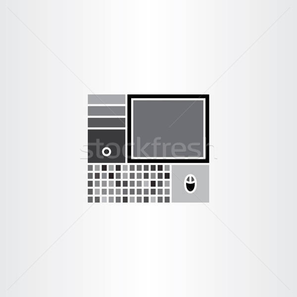 Desktop Computer Icon Vector Symbol Vector Illustration Blasko 600x600 Desktop Computer Icon Vector Symbol Vector Illustration Blasko