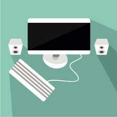 230x230 Desktop Pc Clipart Free Vectors Downloads Found