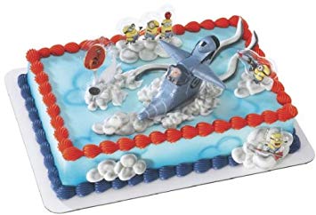 355x242 A Birthday Place Despicable Me Gru Vs Vector Cake Topper Amazon