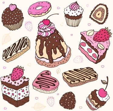 Free Dessert Vector Free Vector Download 372x368 Free Dessert Vector Free Vector Download