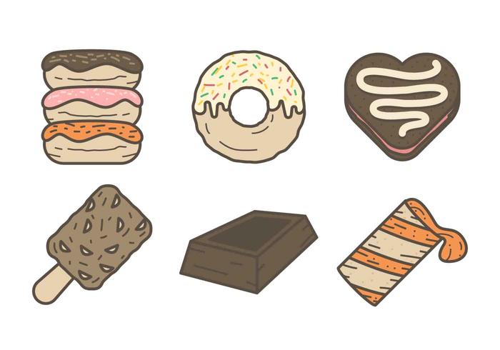 Mouthwatering Chocolate Dessert Vectors 700x490 Mouthwatering Chocolate Dessert Vectors