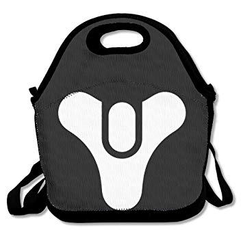 355x355 Destiny Logo Tricorn Vector Insulated Lunch Tote Bag Carry Bag