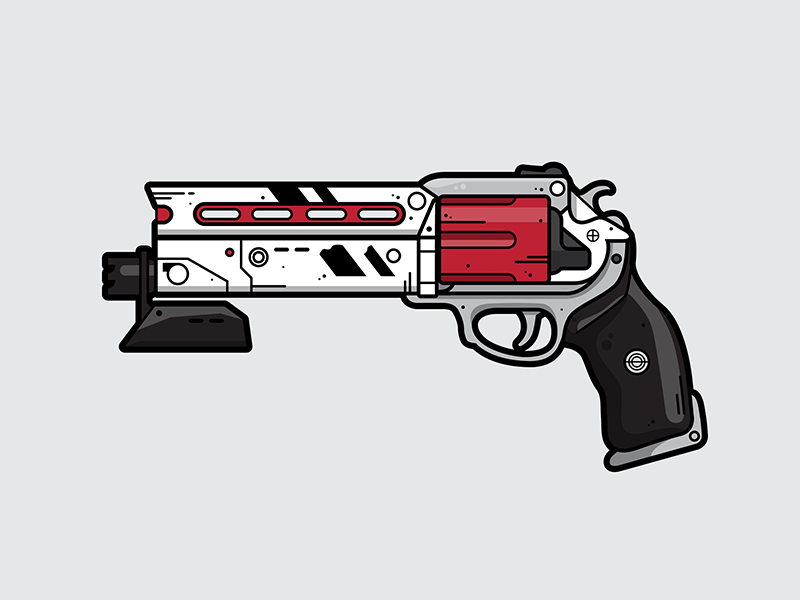 800x600 Luna's Howl Hand Cannon Illustration