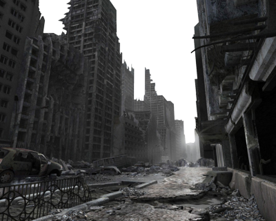 400x320 City Clipart Destroyed For Free Download And Use Images