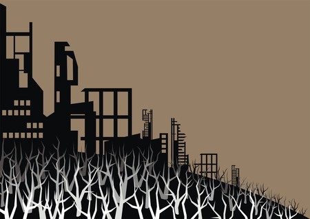 450x318 The City Which Has Burned Out, Destroyed