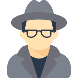 256x256 Detective Vector