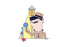 286x200 Detective Free Vector Art