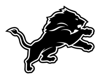 340x270 Detroit Lion Clipart