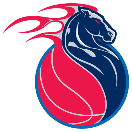 545x545 Detroit Pistons Older Alternate Logo Best Athletic Logos Logo